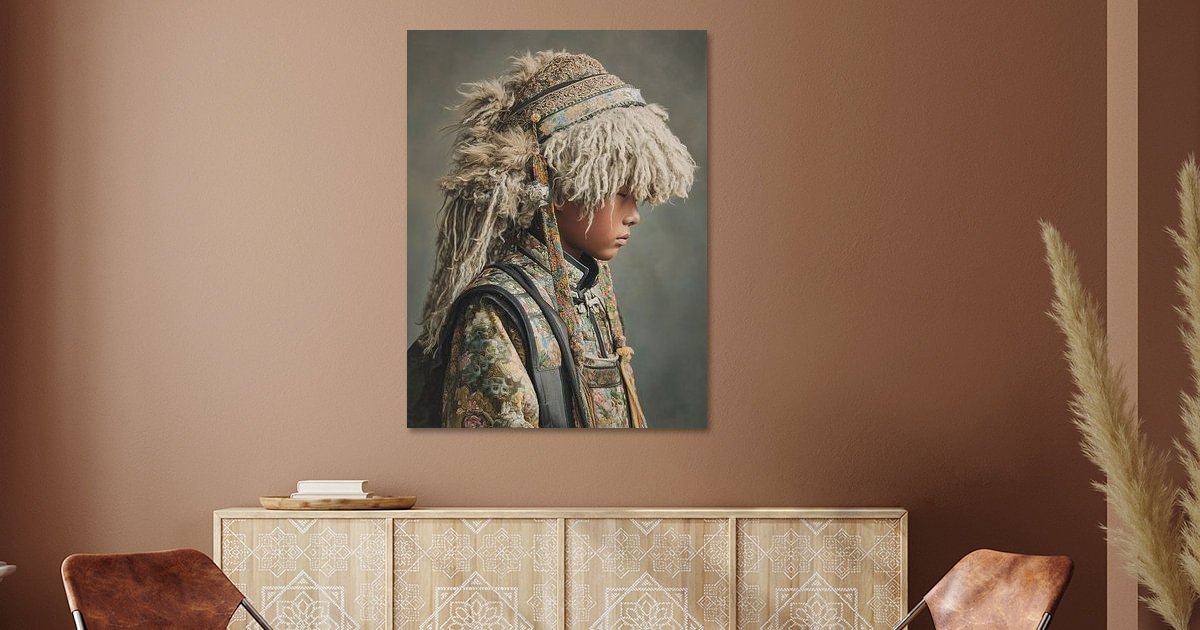Stilte als wanddecoratie in een interieur